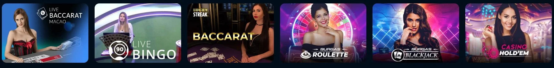 Lucky Wands Casino Live casino